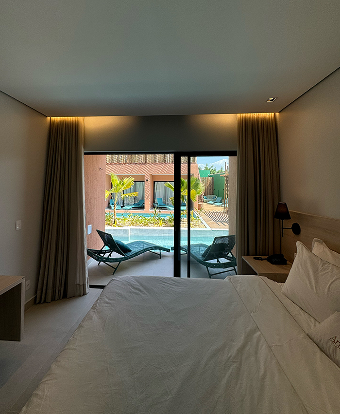 Suíte Luxo Varanda da Piscina