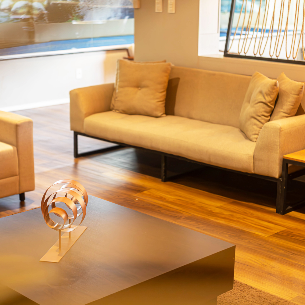 <p>Ambiente <strong>tranquilo</strong> e sofisticado</p>
